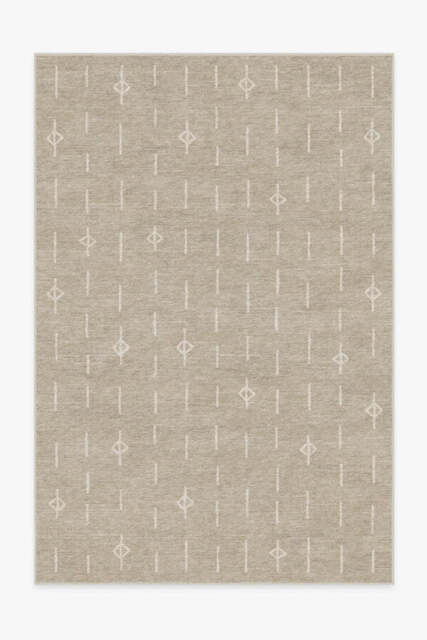 Alina Light Stone Rug Beige - 200x290 - Machine Washable Area Rug - Kid & Pet Friendly - Indoor Rugs - Ruggable - image 1