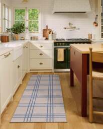 Pierre Slate Blue & Neutral Rug - 60x90 - Machine Washable Area Rug - Kid & Pet Friendly - Indoor Rugs - Ruggable - thumbnail 2