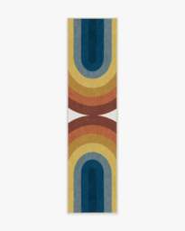 Absida Rainbow Rug - 60x90 - Machine Washable Area Rug - Kid & Pet Friendly - Indoor Rugs - Ruggable - thumbnail 2
