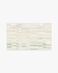 Zellige Green Rug - 60x90 - Machine Washable Area Rug - Kid & Pet Friendly - Indoor Rugs - Ruggable - thumbnail 2