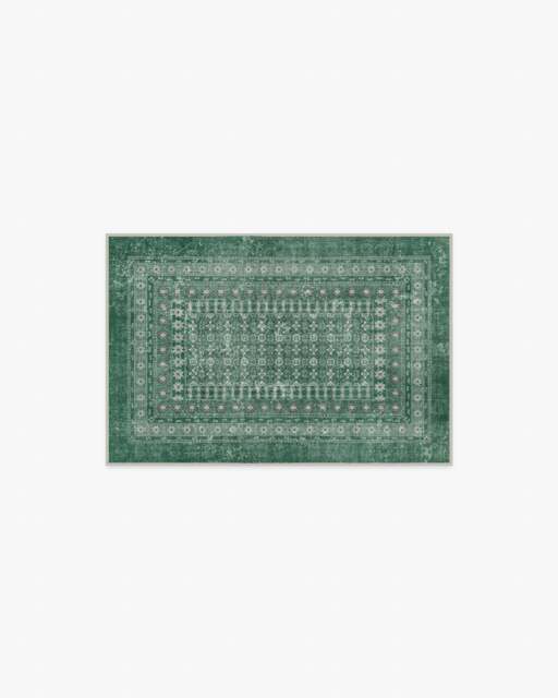 Cyrus Sage Flatwoven Rug - 60x90 - Machine Washable Area Rug - Kid & Pet Friendly - Indoor Rugs - Ruggable - image 1