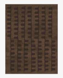 Veza Bronze & Plum Rug Brown - 275x365 - Machine Washable Area Rug - Kid & Pet Friendly - Indoor Rugs - Ruggable - thumbnail 1