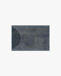 Eclipse Navy Flatwoven Rug - 60x90 - Machine Washable Area Rug - Kid & Pet Friendly - Indoor Rugs - Ruggable - thumbnail 1
