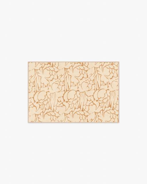 Corrine Cream & Ochre Flatwoven Rug Yellow - 60x90 - Machine Washable Area Rug - Kid & Pet Friendly - Indoor Rugs - Ruggable - image 1