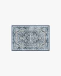 Kamran Admiral Blue Flatwoven Rug - 60x90 - Machine Washable Area Rug - Kid & Pet Friendly - Indoor Rugs - Ruggable - thumbnail 1