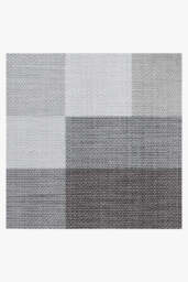 Campo Grey Outdoor Rug - 75x215 - Machine Washable Area Rug - Kid & Pet Friendly - Indoor Rugs - Ruggable - thumbnail 3