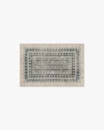 Cyrus Taupe & Soft Charcoal Flatwoven Rug - 60x90 - Machine Washable Area Rug - Kid & Pet Friendly - Indoor Rugs - Ruggable - thumbnail 1