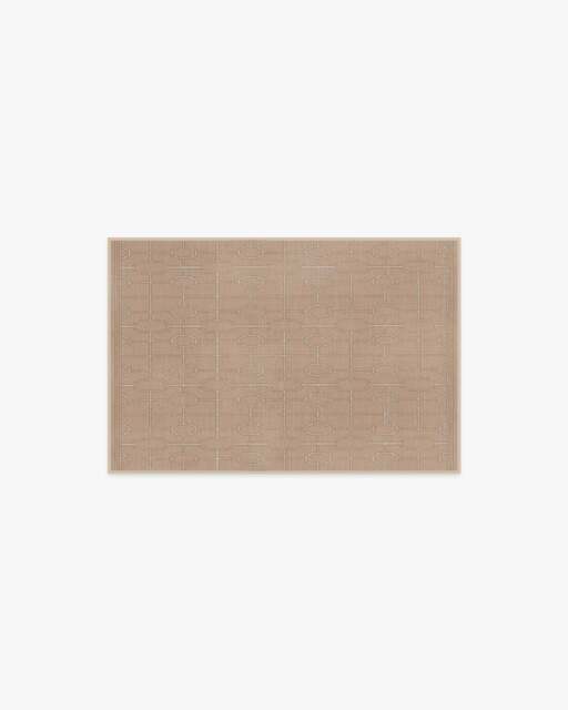 Diana Trellis Rose Gold Rug by The Hiltons - 60x90 - Machine Washable Area Rug - Kid & Pet Friendly - Indoor Rugs - Ruggable - image 1