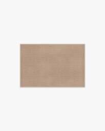 Diana Trellis Rose Gold Rug by The Hiltons - 60x90 - Machine Washable Area Rug - Kid & Pet Friendly - Indoor Rugs - Ruggable - thumbnail 1
