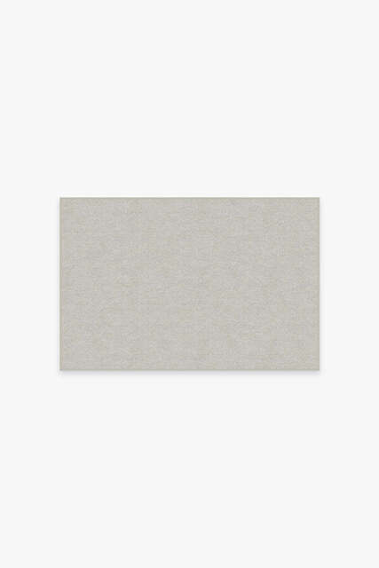 Heathered Solid Dove Grey Rug - 60x90 - Machine Washable Area Rug - Kid & Pet Friendly - Indoor Rugs - Ruggable