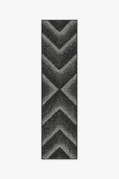 Jonathan Adler Vapour Black & Pearl Rug - 75x305 - Machine Washable Area Rug - Kid & Pet Friendly - Indoor Rugs - Ruggable - thumbnail 1