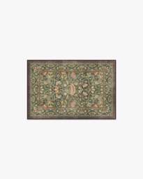 Lodden Soft Evergreen & Gold Rug by Morris & Co. - 60x90 - Machine Washable Area Rug - Kid & Pet Friendly - Indoor Rugs - Ruggable - thumbnail 1