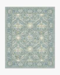 Montreal Dusty Blue Rug by Morris & Co. - 75x215 - Machine Washable Area Rug - Kid & Pet Friendly - Indoor Rugs - Ruggable - thumbnail 2