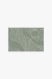 Sana Sage Green Rug - 60x90 - Machine Washable Area Rug - Kid & Pet Friendly - Indoor Rugs - Ruggable - thumbnail 1