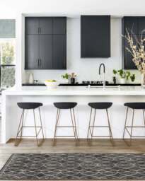 Groguâ¢ Trellis Black Flatwoven Rug - 60x90 - Machine Washable Area Rug - Kid & Pet Friendly - Indoor Rugs - Ruggable - thumbnail 2
