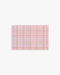 Cora Multicolour Pink Flatwoven Rug - 60x90 - Machine Washable Area Rug - Kid & Pet Friendly - Indoor Rugs - Ruggable - thumbnail 1