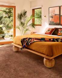 Serenata Terracotta Rug - 75x215 - Machine Washable Area Rug - Kid & Pet Friendly - Indoor Rugs - Ruggable - thumbnail 2