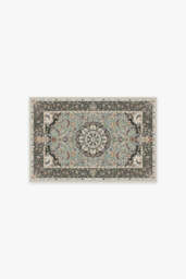 Sima Sage Rug - 60x90 - Machine Washable Area Rug - Kid & Pet Friendly - Indoor Rugs - Ruggable - thumbnail 1