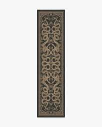 Sumaya Soft Black Rug by Martyn Lawrence Bullard - 60x90 - Machine Washable Area Rug - Kid & Pet Friendly - Indoor Rugs - Ruggable - thumbnail 2