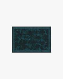 Twilight Forest Midnight Flatwoven Rug by Matthew Williamson - 60x90 - Machine Washable Area Rug - Kid & Pet Friendly - Indoor Rugs - Ruggable - thumbnail 1