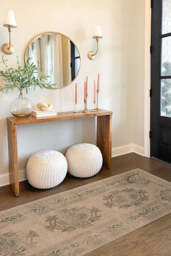Fiore Natural Sage Re-Jute Rug - 75x215 - Machine Washable Area Rug - Kid & Pet Friendly - Indoor Rugs - Ruggable - thumbnail 2