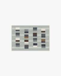 Pezzo Grey Flatwoven Rug - 60x90 - Machine Washable Area Rug - Kid & Pet Friendly - Indoor Rugs - Ruggable - thumbnail 1