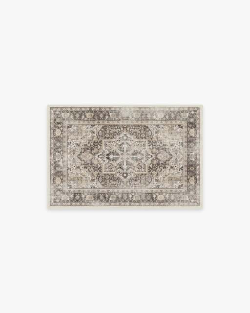 Kamran Hazel Rug Brown - 60x90 - Machine Washable Area Rug - Kid & Pet Friendly - Indoor Rugs - Ruggable - image 1