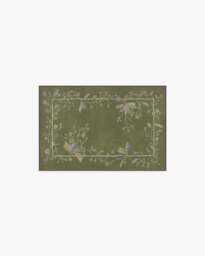 Daphne Olive Green Rug - 60x90 - Machine Washable Area Rug - Kid & Pet Friendly - Indoor Rugs - Ruggable - thumbnail 1