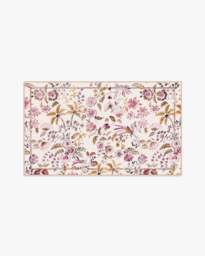 Celine Ivory Multicolour Flatwoven Rug - 60x90 - Machine Washable Area Rug - Kid & Pet Friendly - Indoor Rugs - Ruggable - thumbnail 2