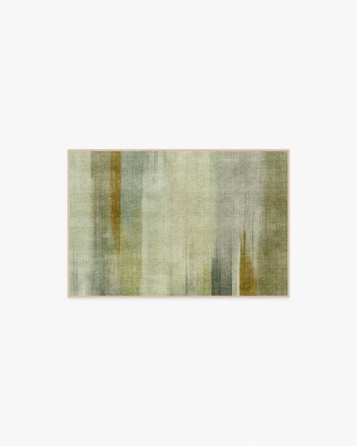 OmbrÃ© Mirage Green Flatwoven Rug - 60x90 - Machine Washable Area Rug - Kid & Pet Friendly - Indoor Rugs - Ruggable - image 1