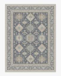 Cambria Abalone Rug Grey - 275x365 - Machine Washable Area Rug - Kid & Pet Friendly - Indoor Rugs - Ruggable