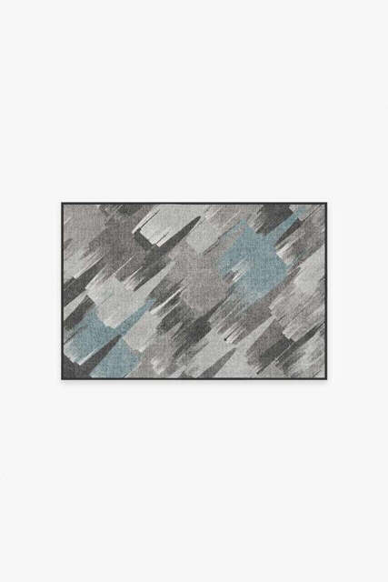 Rogue Squadron Dark Teal Rug - 60x90 - Machine Washable Area Rug - Kid & Pet Friendly - Indoor Rugs - Ruggable - image 1