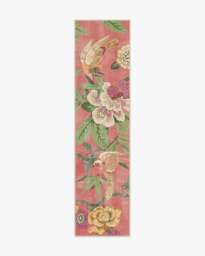 Bamboo & Bird Blossom Pink Rug by Sanderson - 60x90 - Machine Washable Area Rug - Kid & Pet Friendly - Indoor Rugs - Ruggable - thumbnail 2