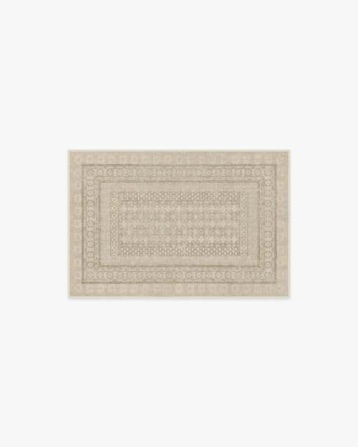 Cyrus Beige Ivory Rug - 60x90 - Machine Washable Area Rug - Kid & Pet Friendly - Indoor Rugs - Ruggable - image 1