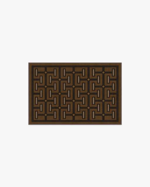 Jonathan Adler Thebes Cognac Tufted Rug Tan - 60x90 - Machine Washable Area Rug - Kid & Pet Friendly - Indoor Rugs - Ruggable
