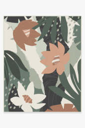Arcadia Desert Sage Outdoor Rug - 245x305 - Machine Washable Area Rug - Kid & Pet Friendly - Indoor Rugs - Ruggable - thumbnail 1