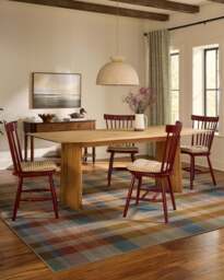 Linnea Ochre Multicolour Rug Yellow - 60x90 - Machine Washable Area Rug - Kid & Pet Friendly - Indoor Rugs - Ruggable - thumbnail 2