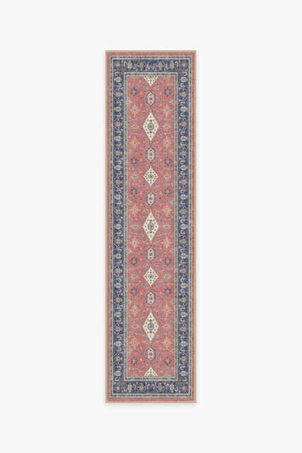 Ranier Cayenne Red Outdoor Rug - 75x305 - Machine Washable Area Rug - Kid & Pet Friendly - Indoor Rugs - Ruggable - image 1