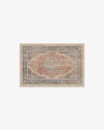 Adeline Antique Red Rug - 60x90 - Machine Washable Area Rug - Kid & Pet Friendly - Indoor Rugs - Ruggable - thumbnail 1