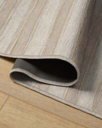 Marin Neutral Flatwoven Rug - 60x90 - Machine Washable Area Rug - Kid & Pet Friendly - Indoor Rugs - Ruggable - thumbnail 2