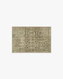 Sierra Wheat Rug Green - 60x90 - Machine Washable Area Rug - Kid & Pet Friendly - Indoor Rugs - Ruggable - thumbnail 1