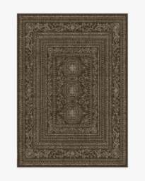 Gisele Dark Wood Rug Brown - 150x215 - Machine Washable Area Rug - Kid & Pet Friendly - Indoor Rugs - Ruggable