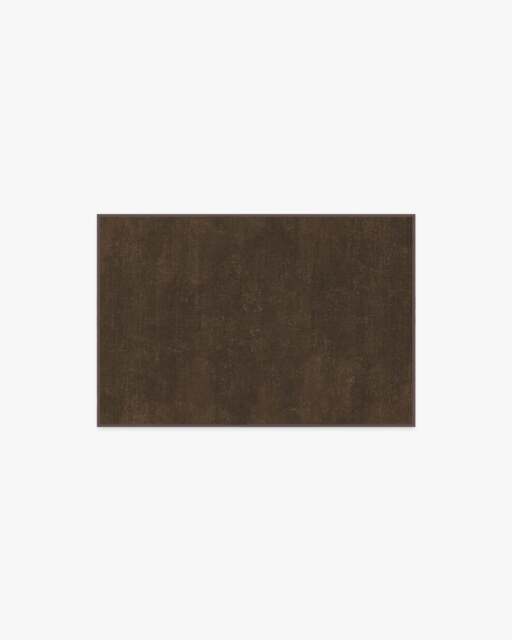 Nico Solid Dark Wood Rug Brown - 60x90 - Machine Washable Area Rug - Kid & Pet Friendly - Indoor Rugs - Ruggable - image 1