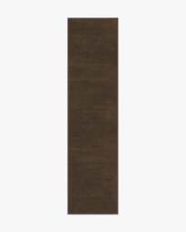 Nico Solid Dark Wood Rug Brown - 60x90 - Machine Washable Area Rug - Kid & Pet Friendly - Indoor Rugs - Ruggable - thumbnail 2