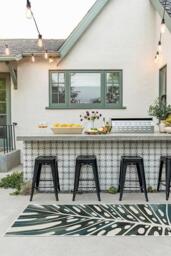 Panama Jade Outdoor Rug - 275x365 - Machine Washable Area Rug - Kid & Pet Friendly - Outdoor Rugs - Ruggable - thumbnail 2