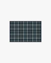Dress Stewart Tartan Navy Flatwoven Rug - 60x90 - Machine Washable Area Rug - Kid & Pet Friendly - Indoor Rugs - Ruggable - thumbnail 1