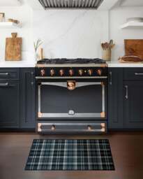 Dress Stewart Tartan Navy Flatwoven Rug - 60x90 - Machine Washable Area Rug - Kid & Pet Friendly - Indoor Rugs - Ruggable - thumbnail 2