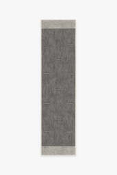 Solvi Charcoal Rug - 60x90 - Machine Washable Area Rug - Kid & Pet Friendly - Indoor Rugs - Ruggable - thumbnail 2