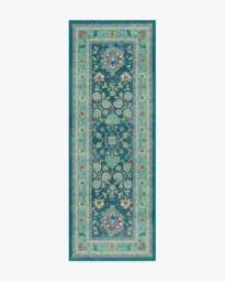 Calabria Teal Rug - 75x215 - Machine Washable Area Rug - Kid & Pet Friendly - Indoor Rugs - Ruggable - thumbnail 1