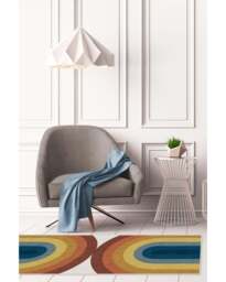 Absida Rainbow Flatwoven Rug - 305x425 - Machine Washable Area Rug - Kid & Pet Friendly - Indoor Rugs - Ruggable - thumbnail 2